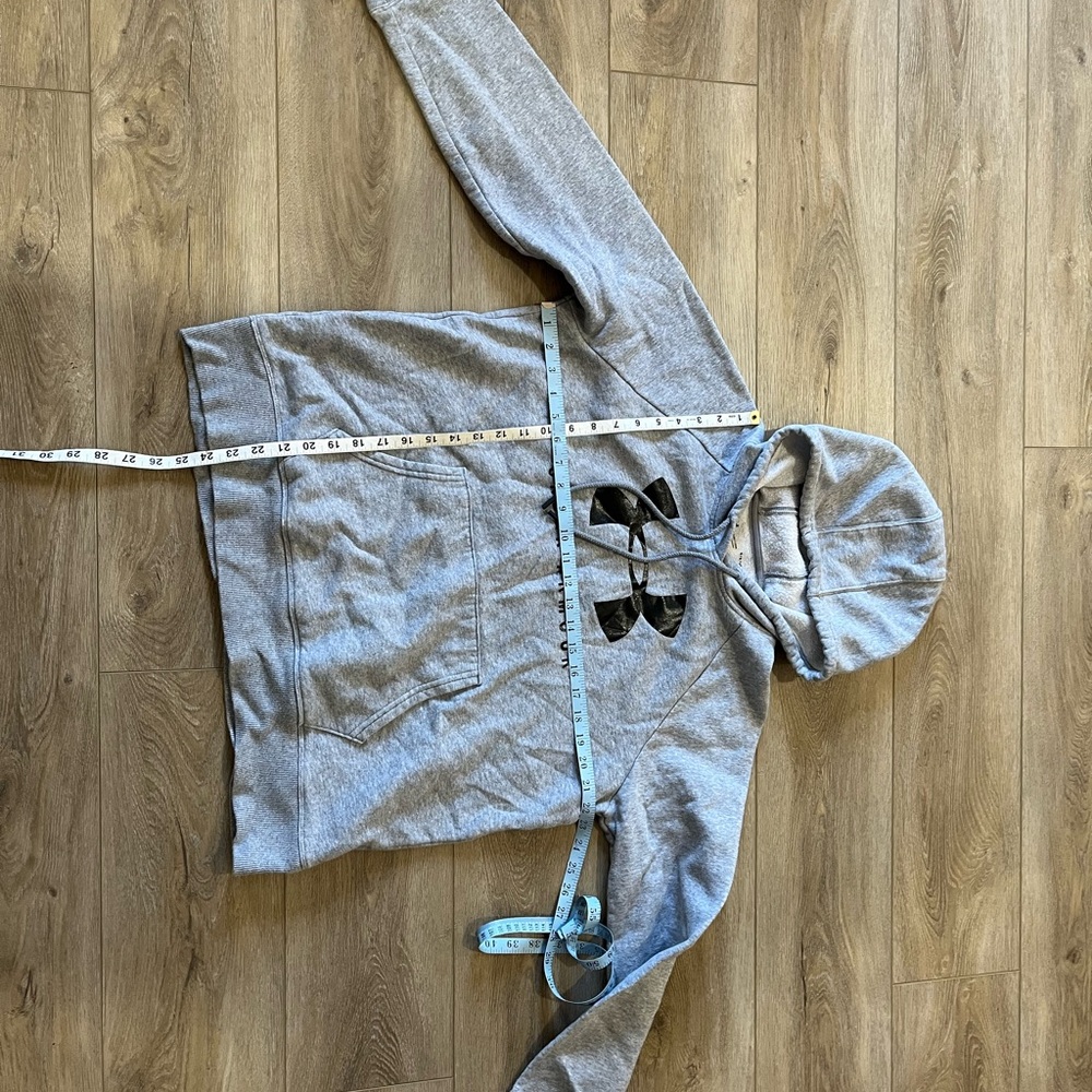 Under Armour Kids Heather Gray Hoodie